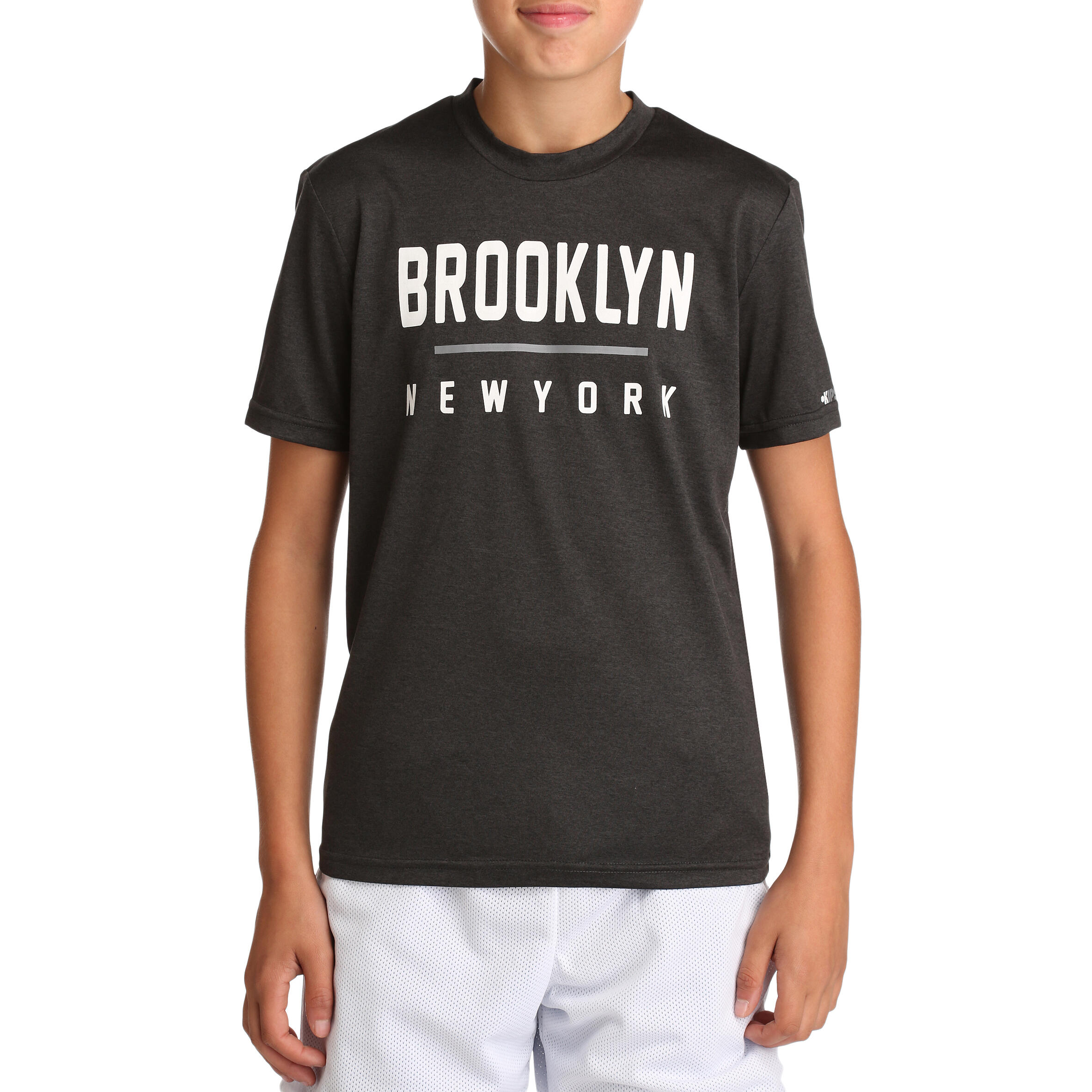Fast Brooklyn Kids Basketball T-shirt - Black 3/6