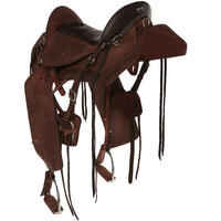 Escape Horse Riding Hacking Saddle for Horse - Brown
