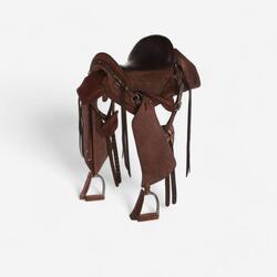 Selle équitation randonnée Cheval - Escape marron