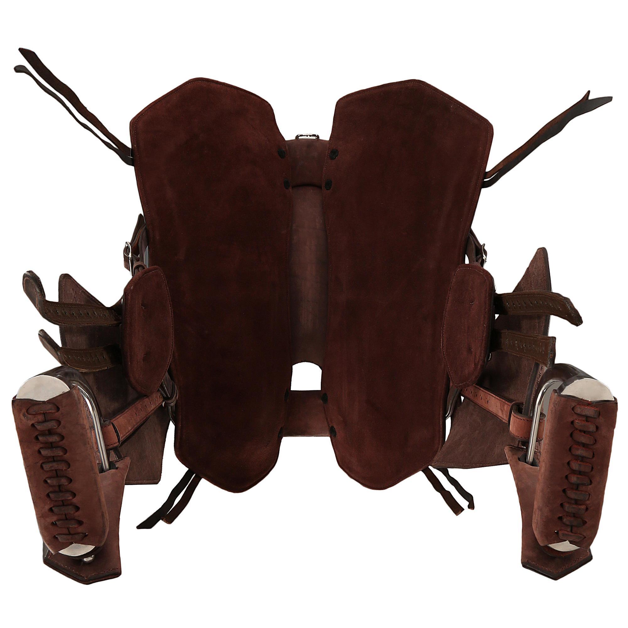 Horse riding saddle - Escape brown