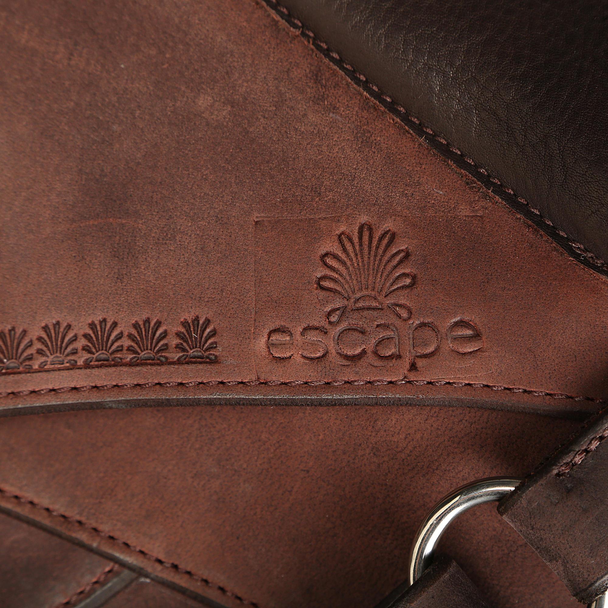 Horse riding saddle - Escape brown