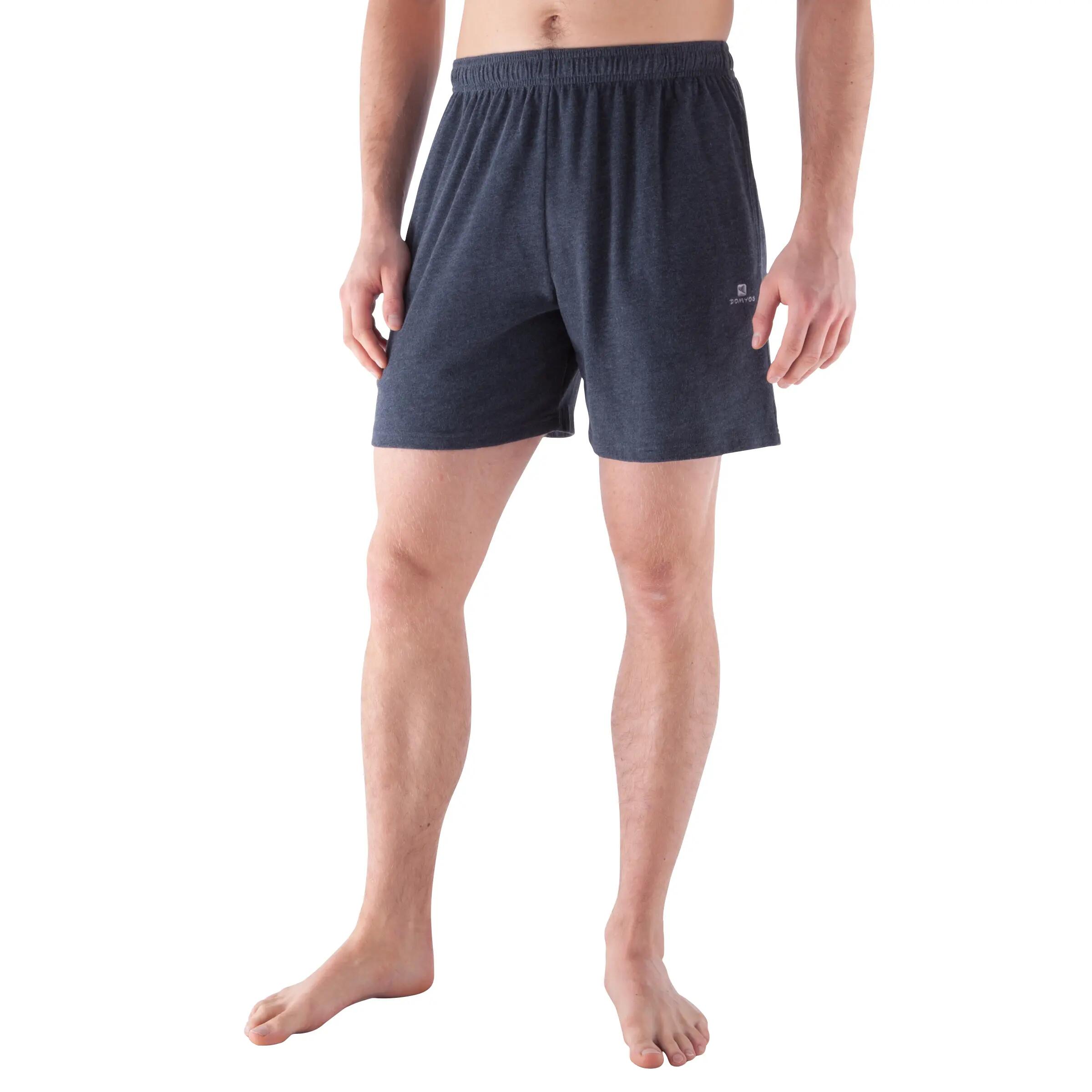Essential Fitness Shorts - Dark Mottled Grey 2/13