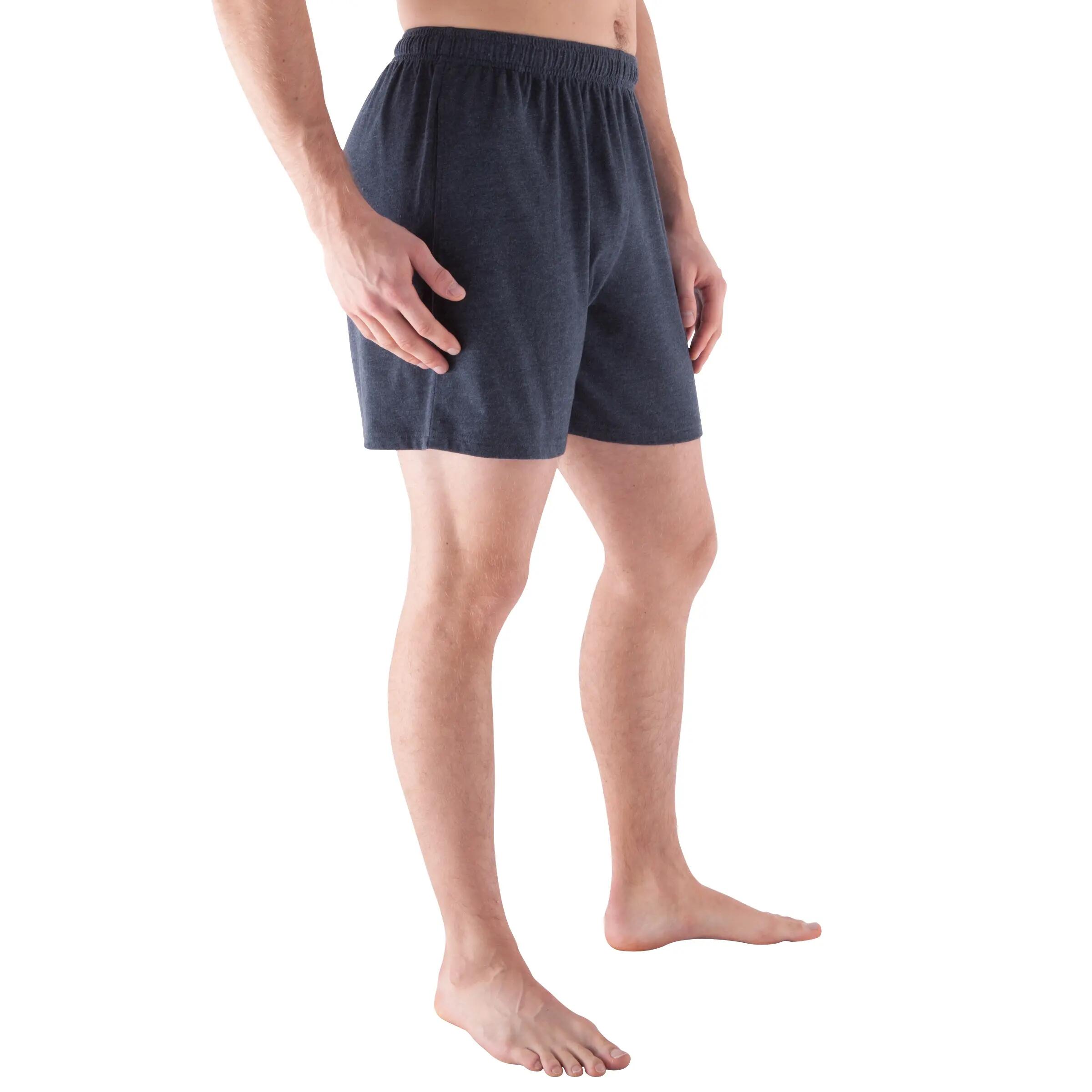 Essential Fitness Shorts - Dark Mottled Grey 3/13