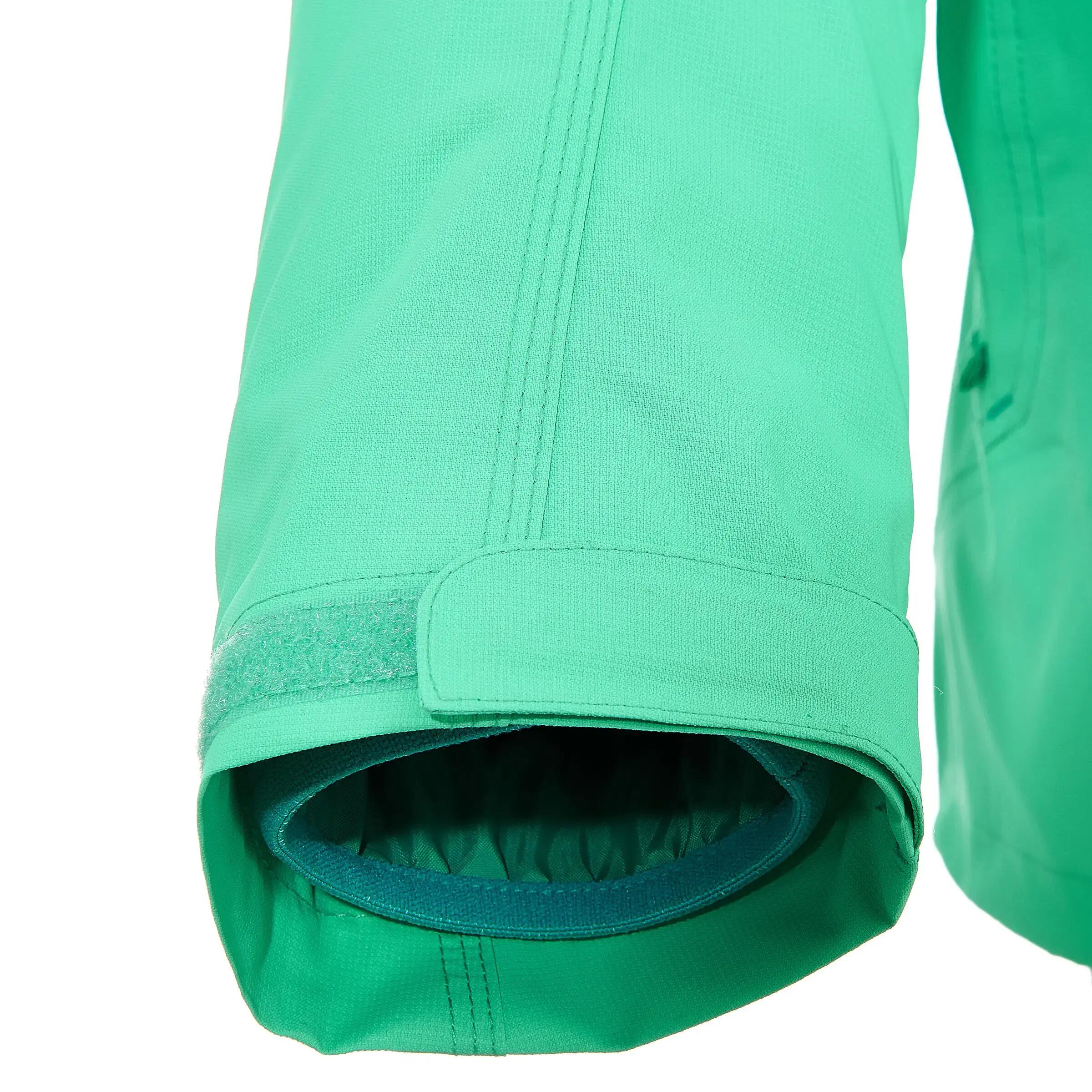 Arpenaz 300 Rain 3-in-1 Women's Hiking Jacket - Electric Green 13/22