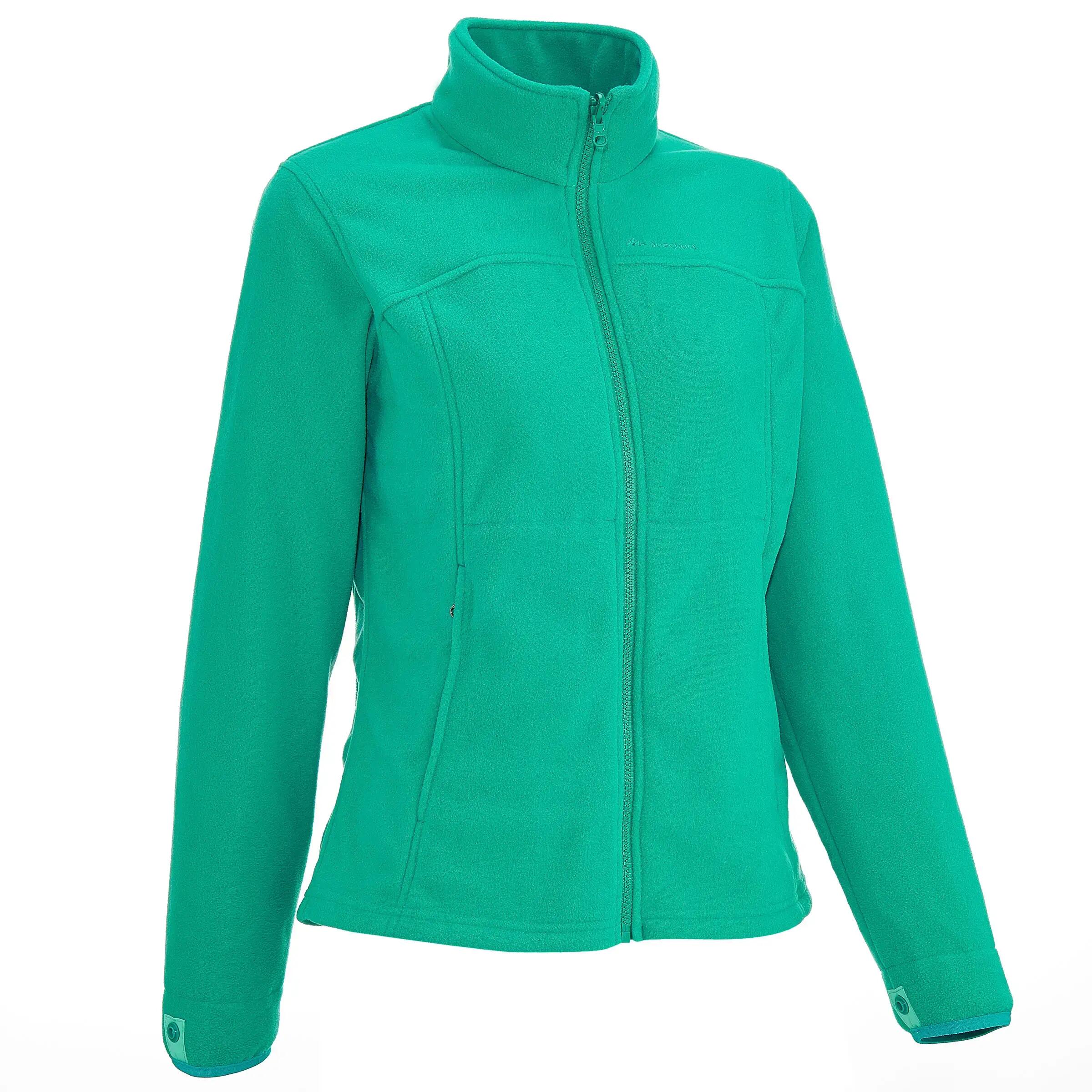 Arpenaz 300 Rain 3-in-1 Women's Hiking Jacket - Electric Green 3/22