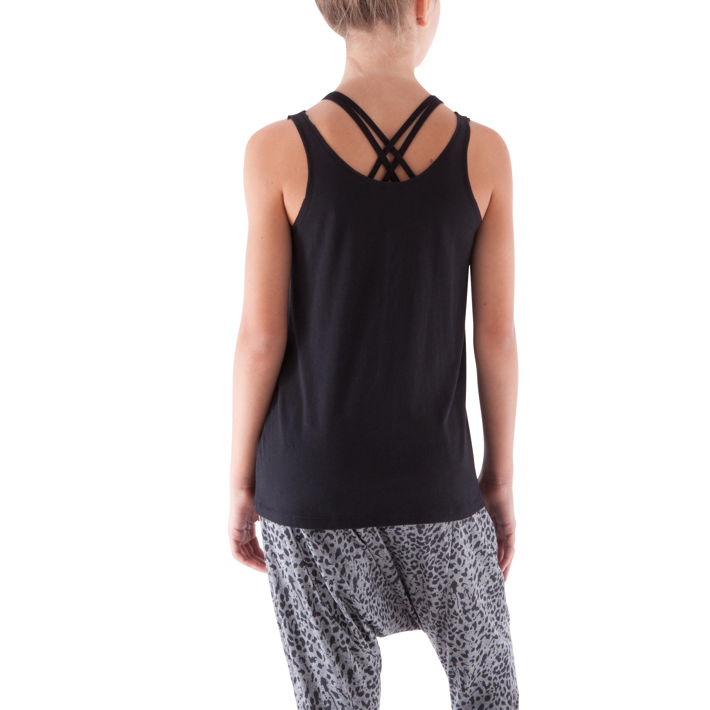 Girls' Dance Tank Top - Black 4/13