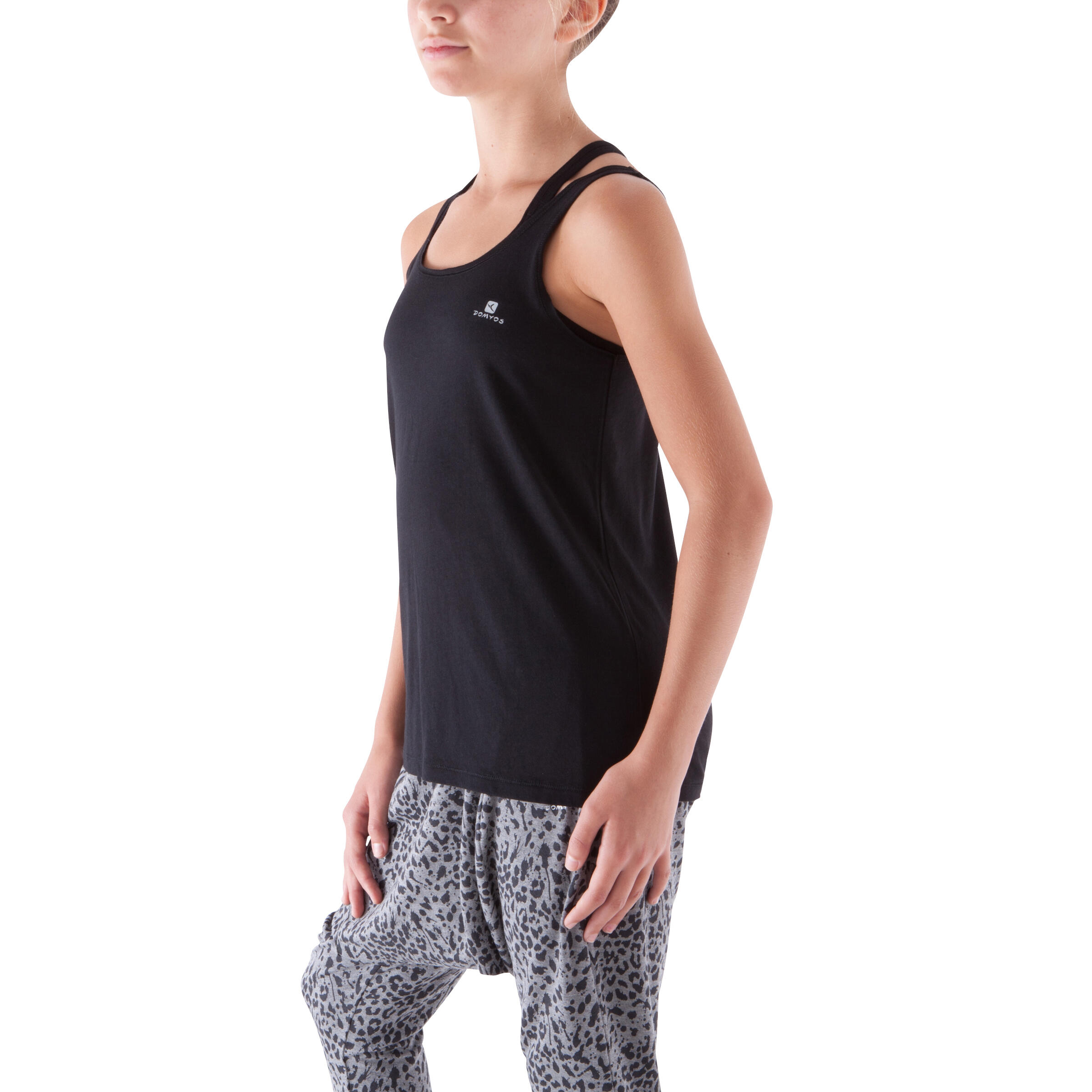 Girls' Dance Tank Top - Black 5/13