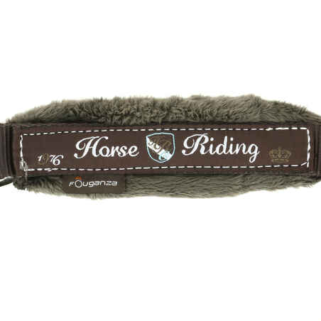 Winner Horse Riding Halter + Leadrope Set for Horse or Pony - Brown