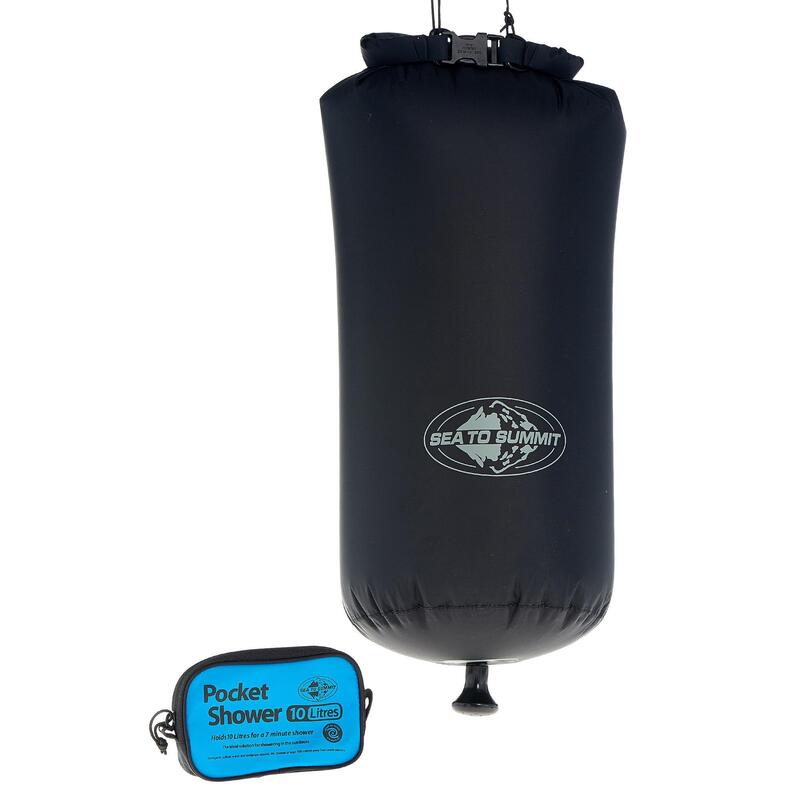 DOUCHE SOLAIRE COMPACTE POUR LE CAMPING - 10 LITRES