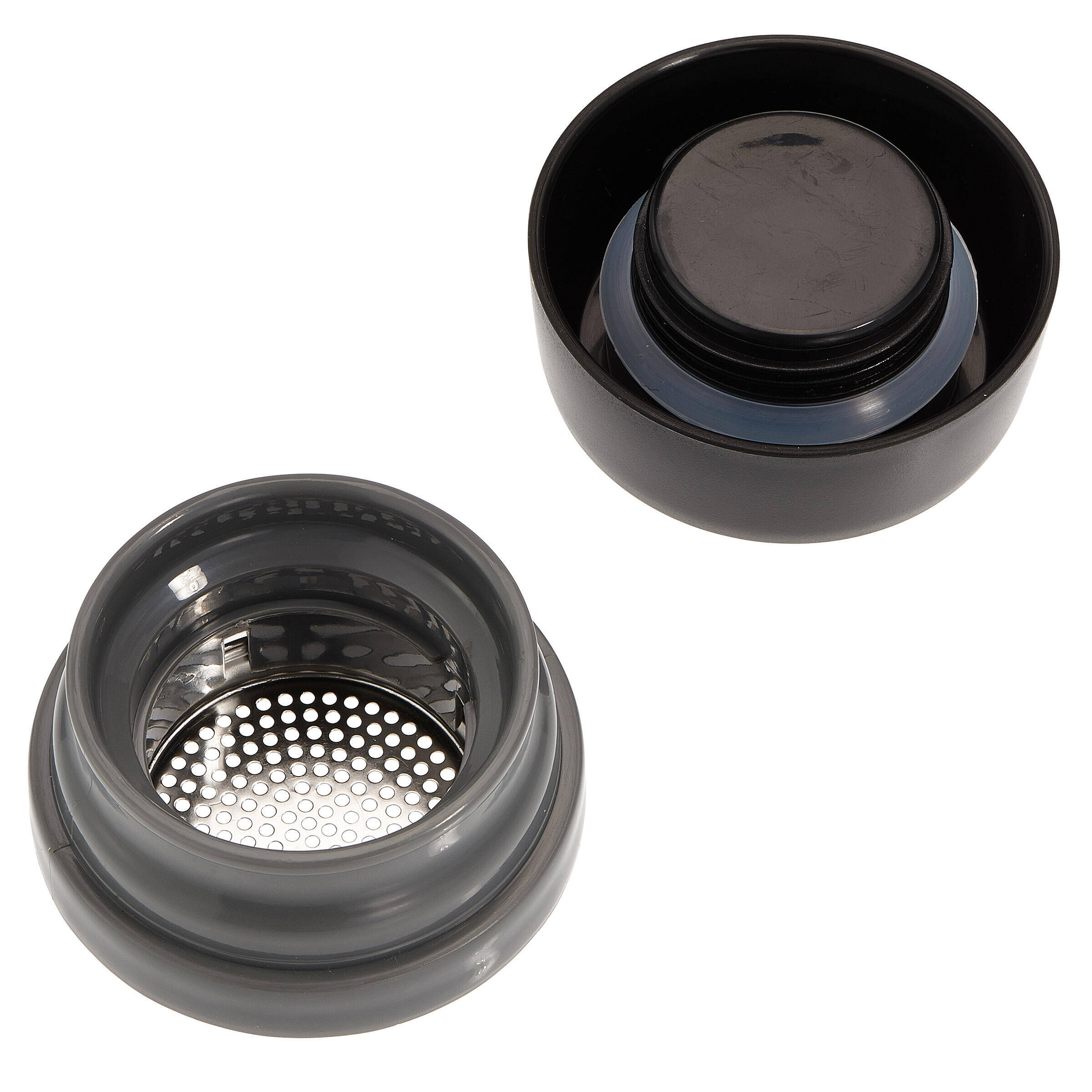 Hiking Isothermal Stainless Steel Mug - 0.35L - Black -  2