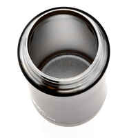 כוס טיולים איזותרמית עשויה נירוסטה 0.35 ל' שחורה