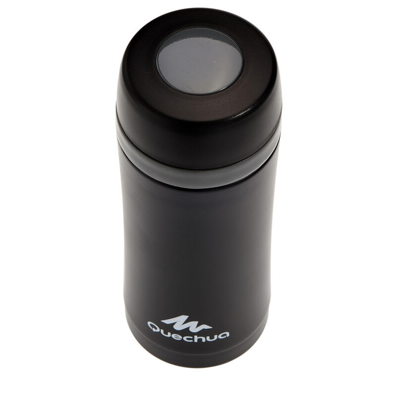 Mug isotherme randonnée inox 0,35 litre noir