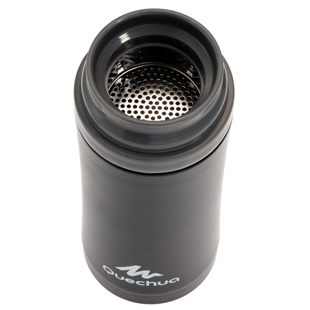 Isothermal Stainless Steel Hiking Mug 0.35L - Black