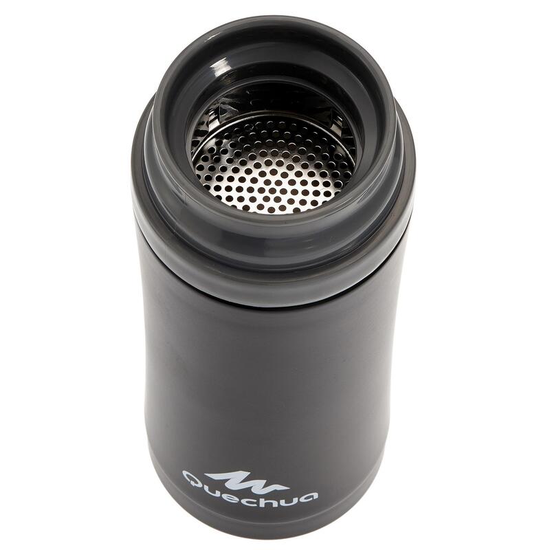 Mug isotherme randonnée inox 0,35 litre noir