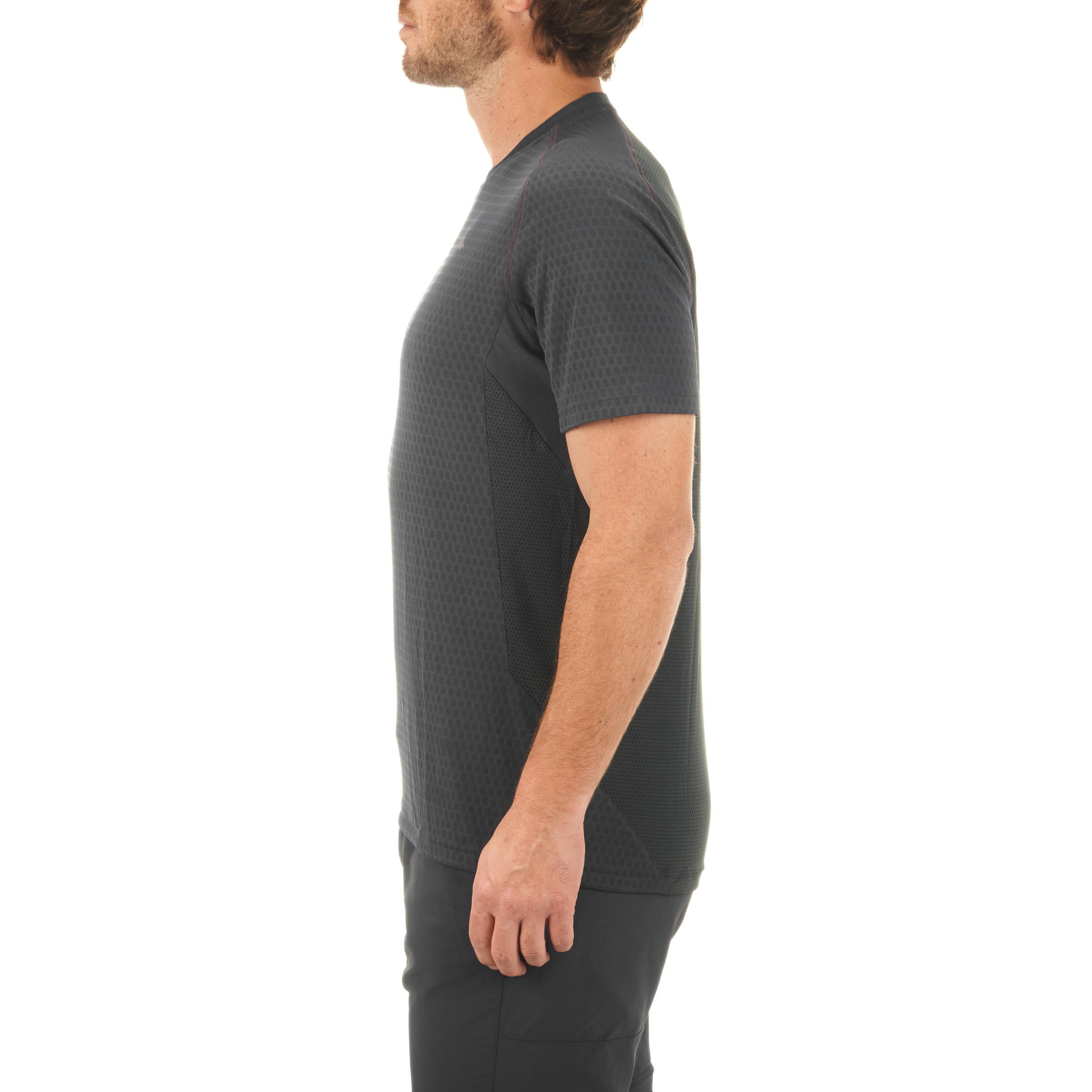Tech Freeze 500 Men's Short Sleeve Hiking T-shirt - Grey 5/11