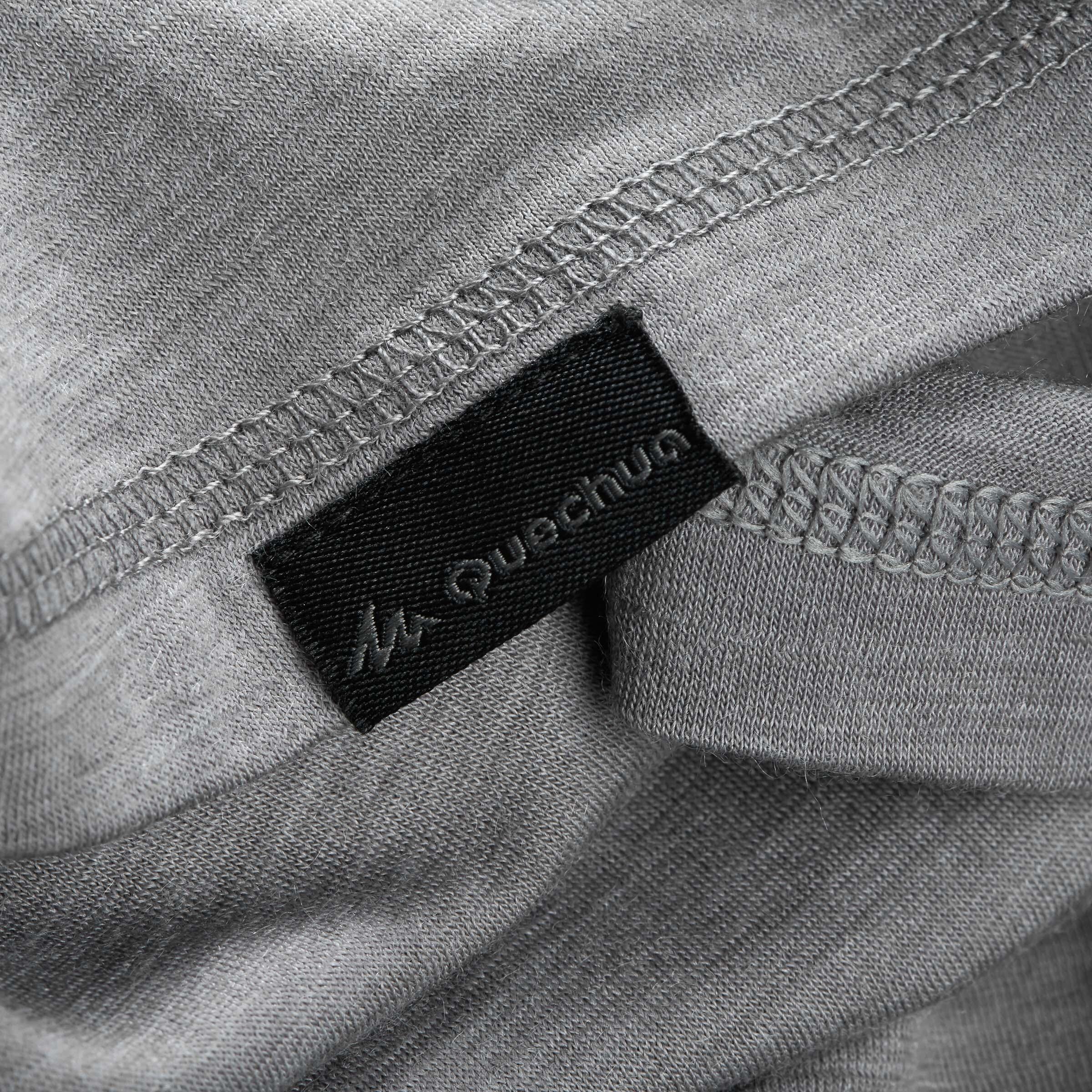 Short Sleeved Trekking Techwool 155 Man’s T-shirt - Grey 5/10