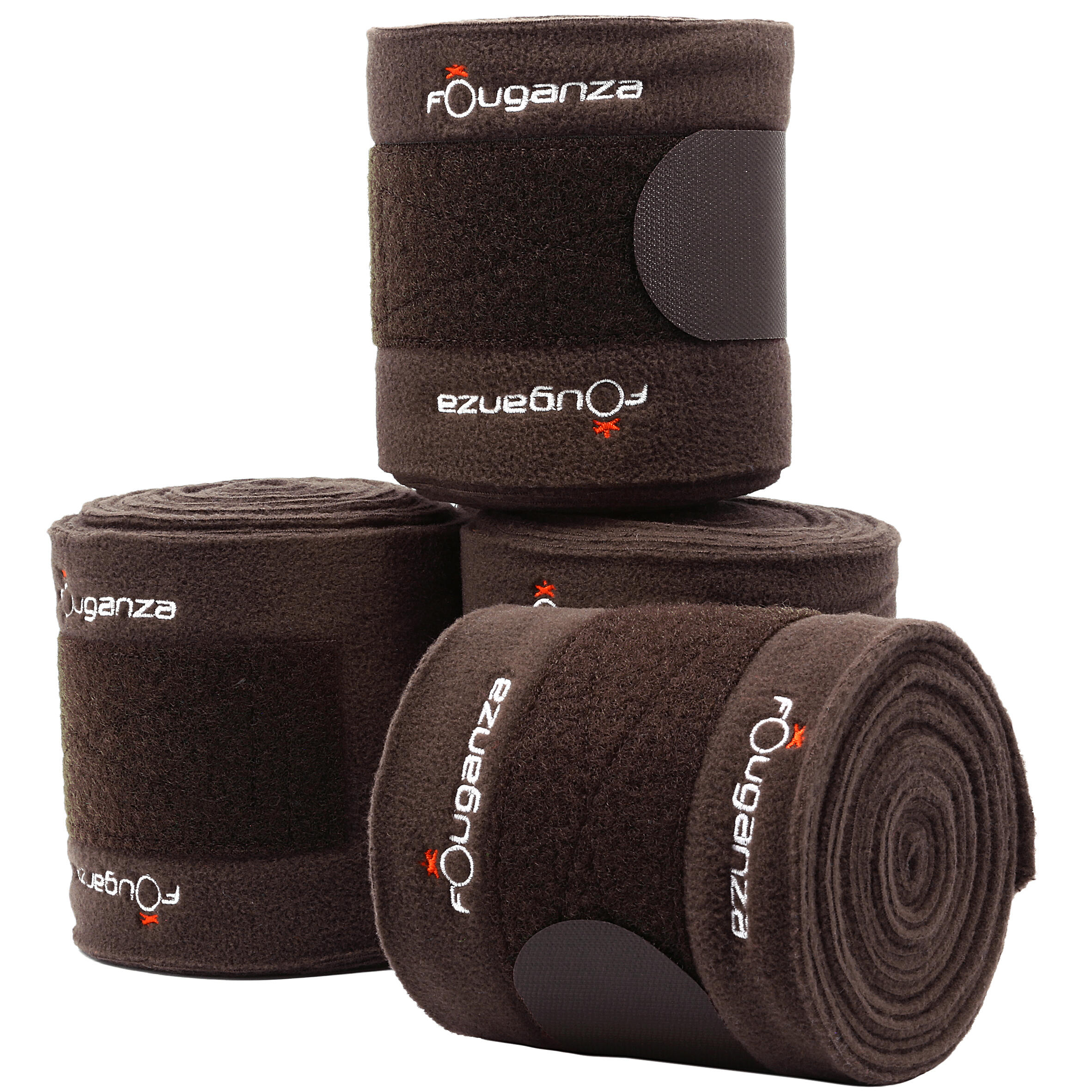 Lot de 4 bandes polaire pour cheval 4m Glitter
