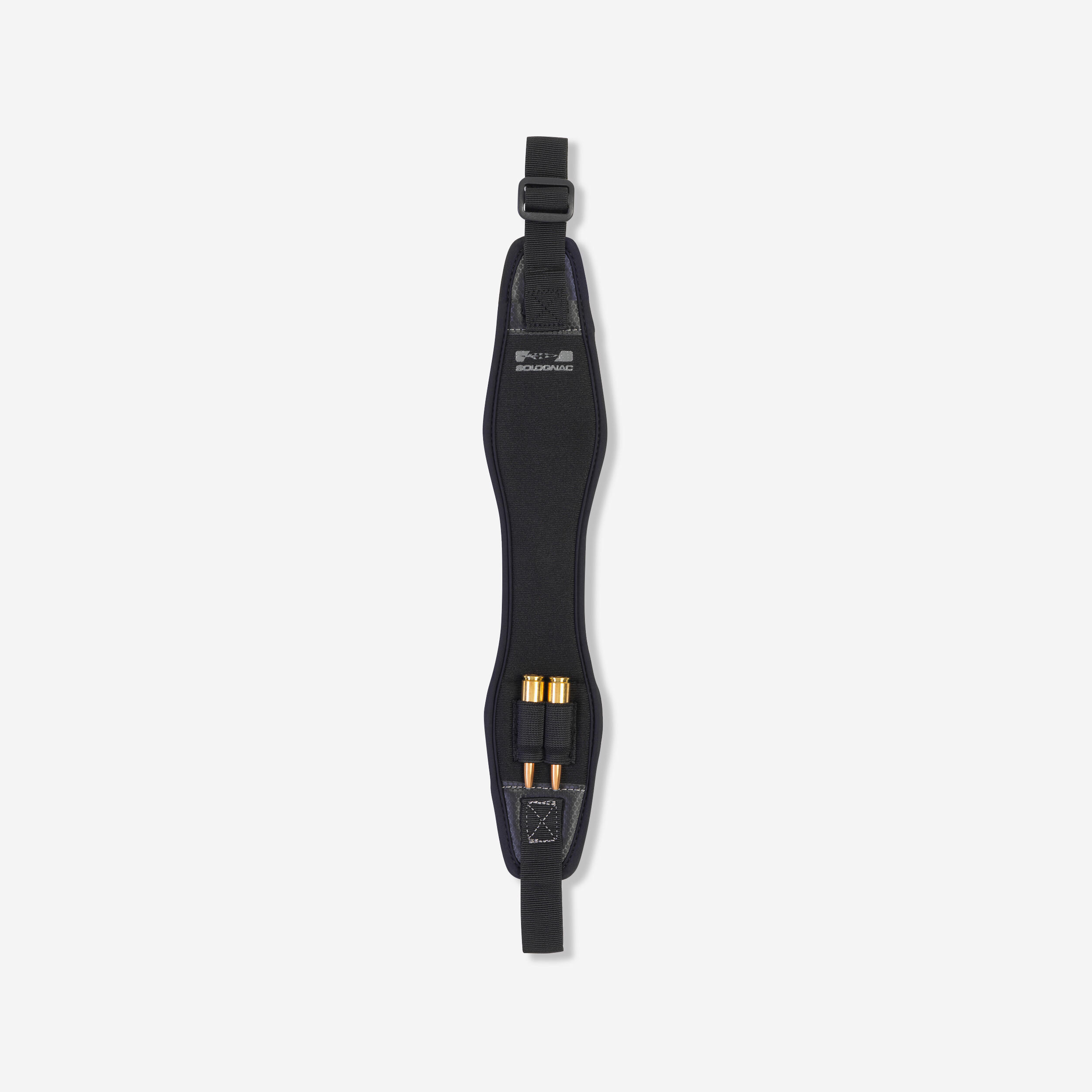 Spallina caccia 300 neoprene nera 1/5