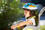 CASQUE VELO BEBE 300 BLEU CLAIR CASQUE VELO BEBE 300 BLEU CLAIR