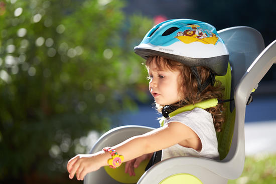 CASQUE VELO BEBE 300 BLEU CLAIR CASQUE VELO BEBE 300 BLEU CLAIR