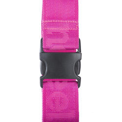 Sangle bagage rose fluo
