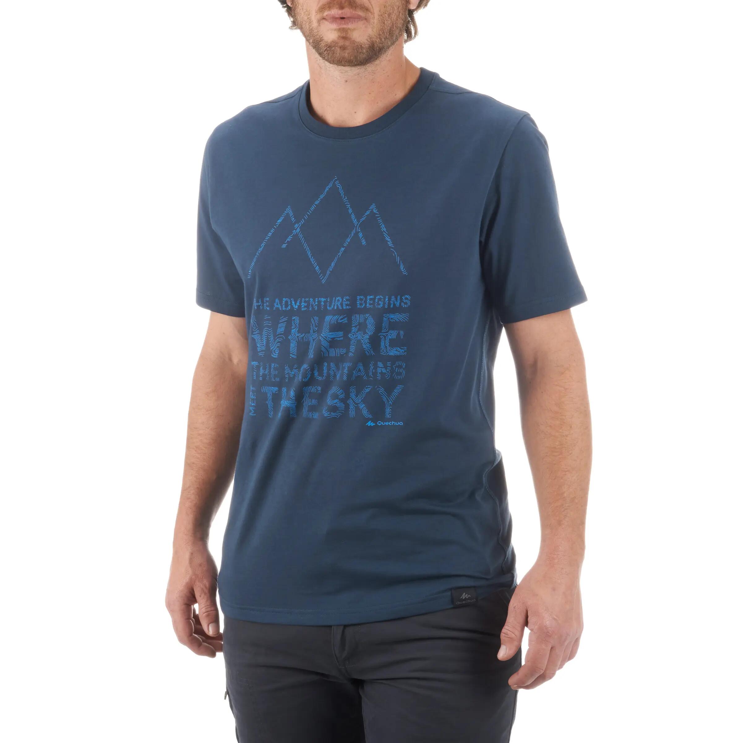 TechTIL 100 Hiking T-Shirt - Navy Blue 7/11
