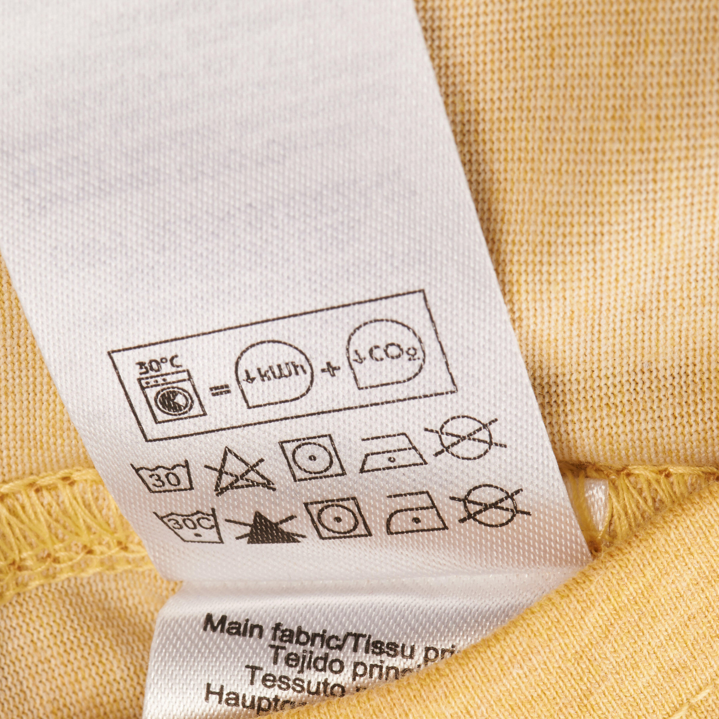 TechTIL 100 Short-Sleeved Hiking T-Shirt - Yellow 6/11