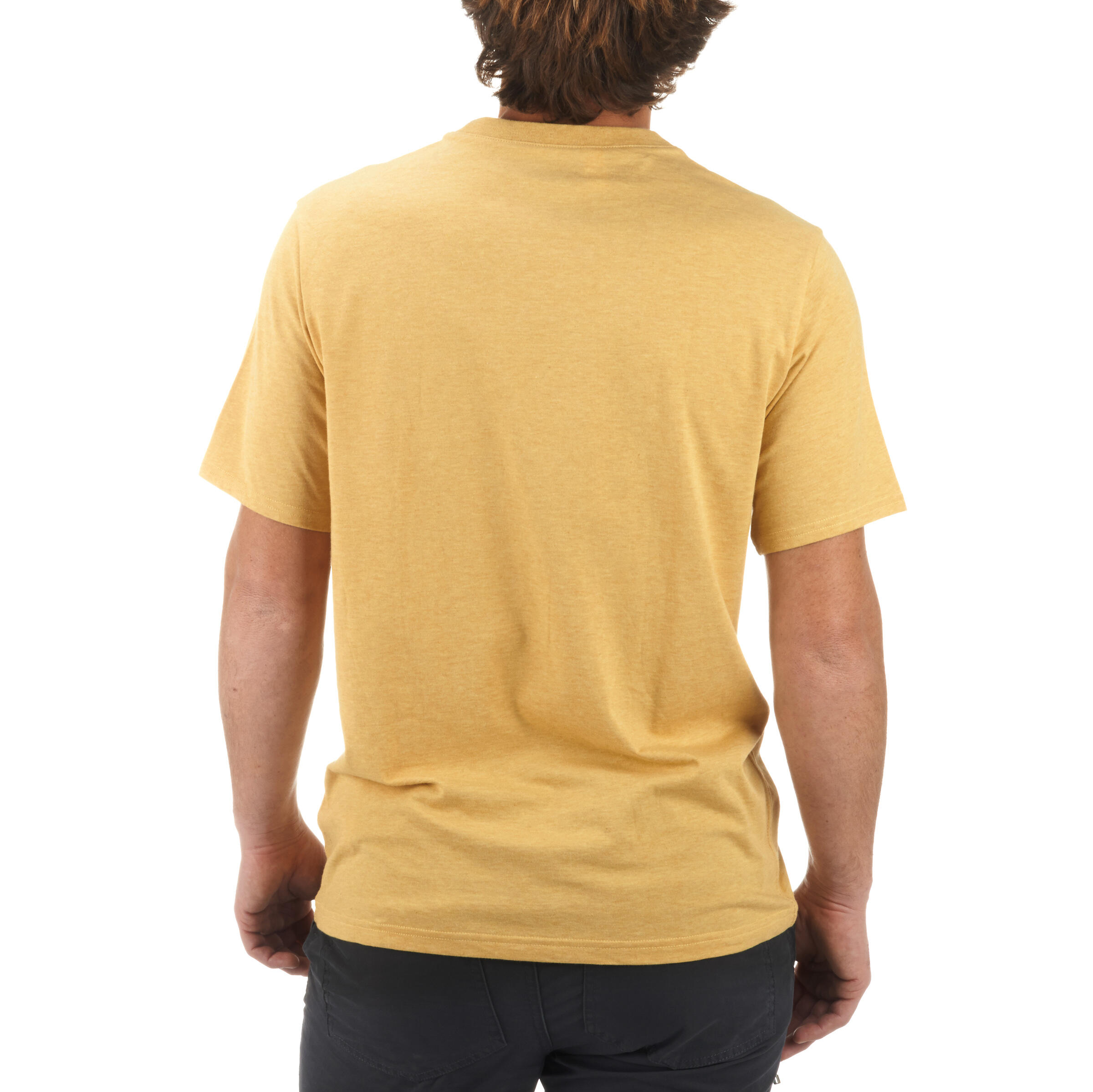 TechTIL 100 Short-Sleeved Hiking T-Shirt - Yellow 9/11