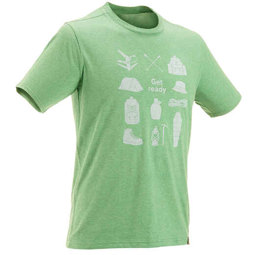 
      TechTIL 100 Short-Sleeved Hiking T-Shirt - Green
  