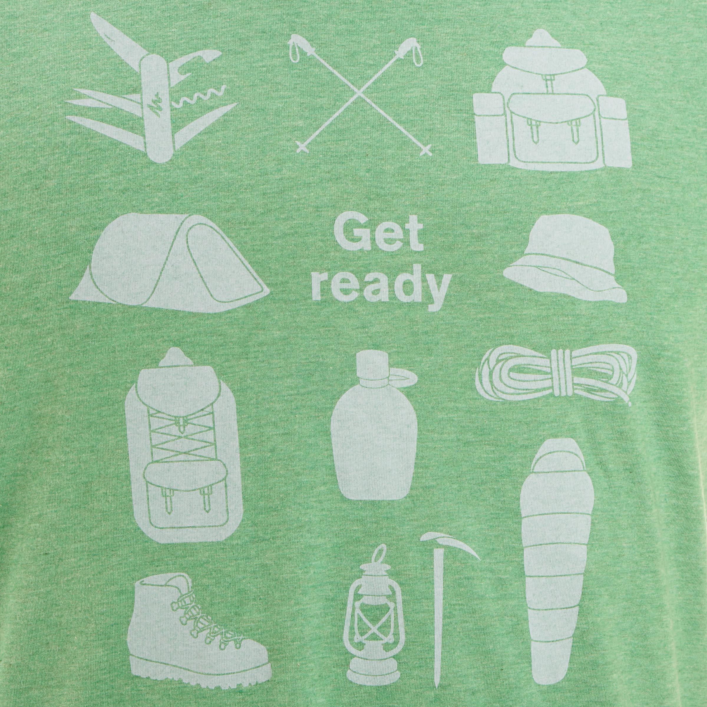 TechTIL 100 Short-Sleeved Hiking T-Shirt - Green 3/10