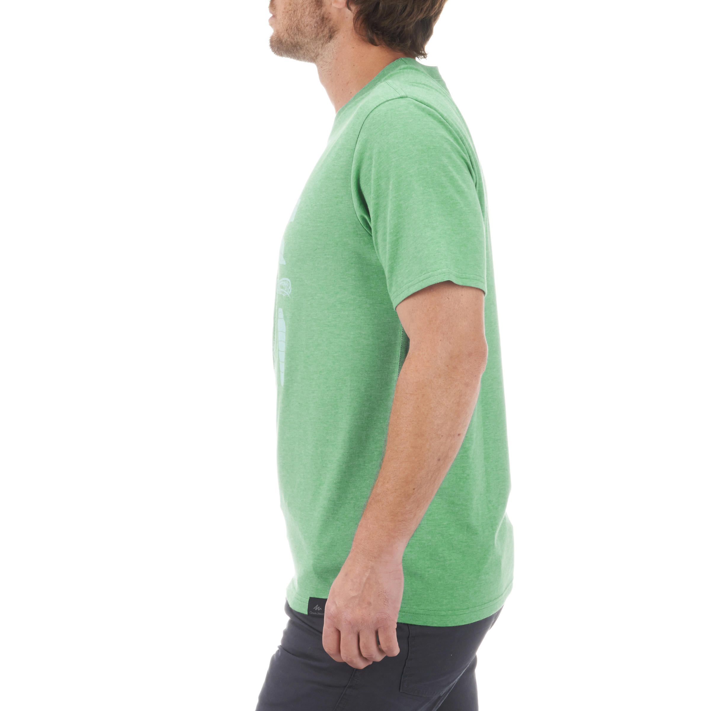 TechTIL 100 Short-Sleeved Hiking T-Shirt - Green 8/10