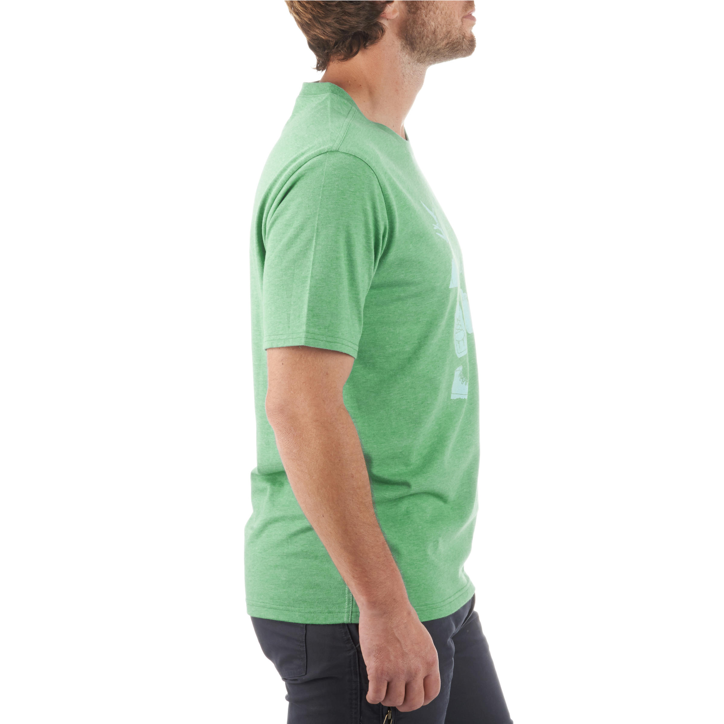 TechTIL 100 Short-Sleeved Hiking T-Shirt - Green 9/10