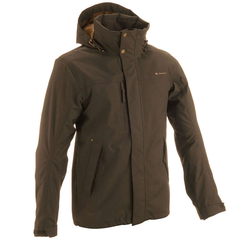 QUECHUA Arpenaz 300 Men's Hiking Waterproof Rain Jacket...