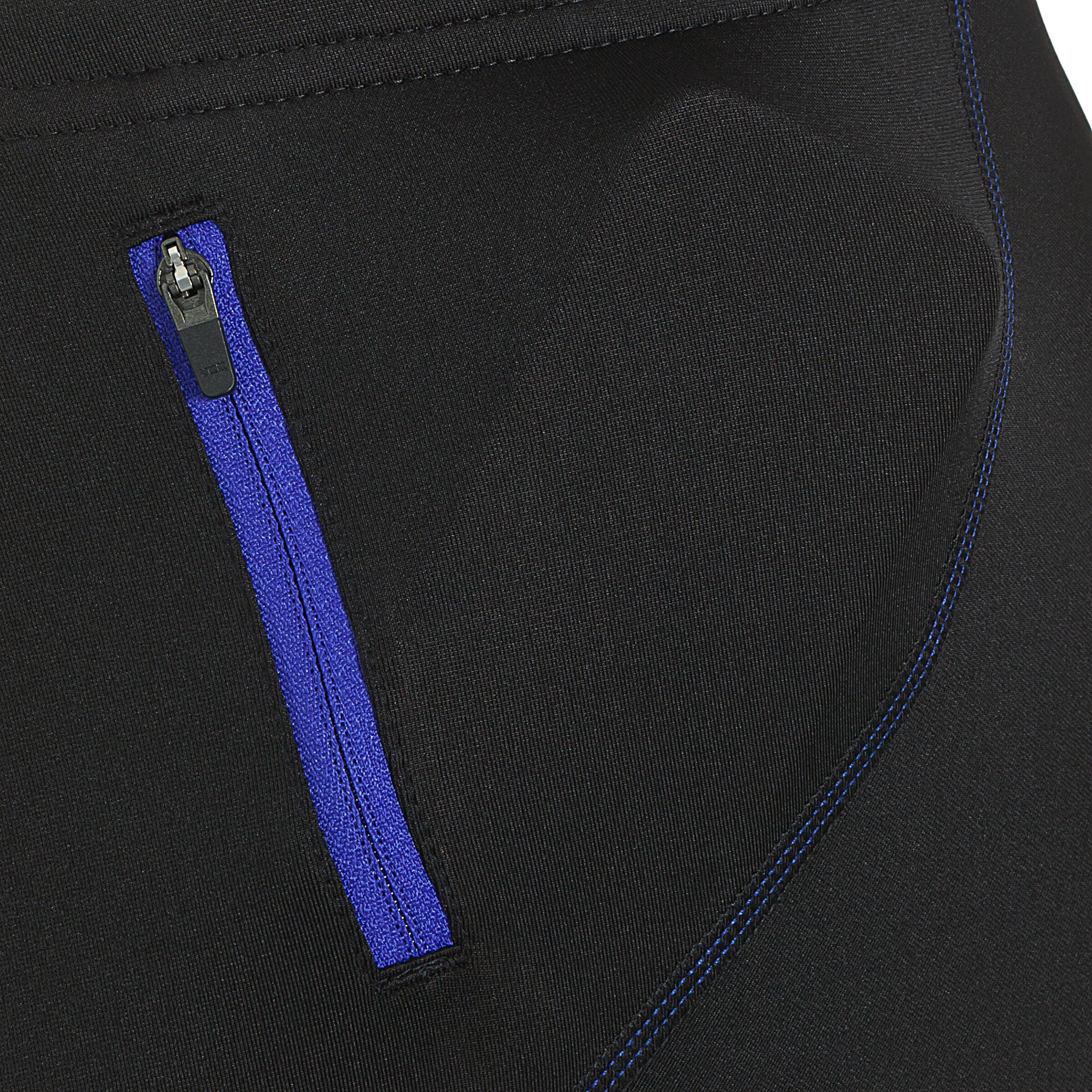 Kiprun Men's Tight Running Shorts - black blue 10/14