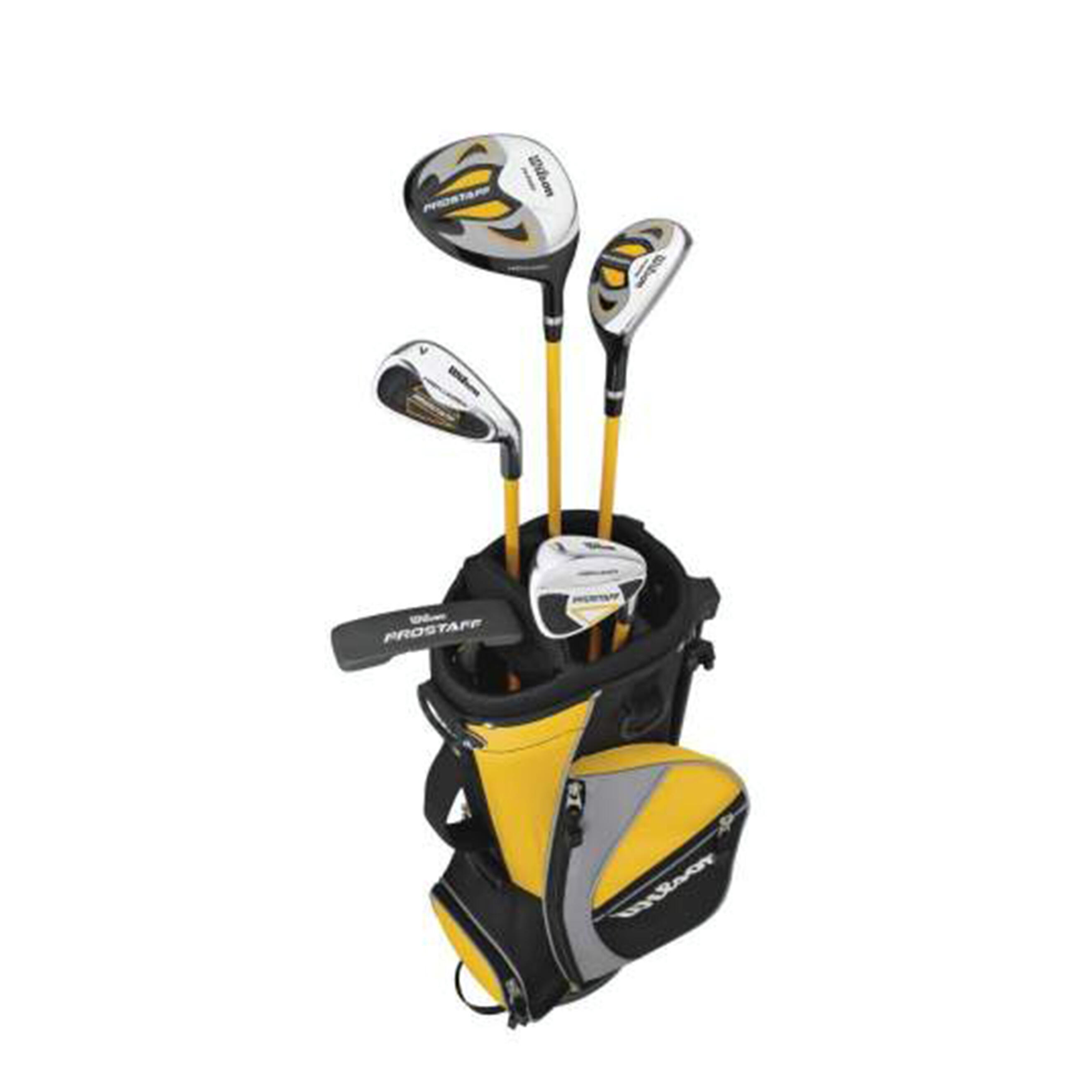 WILSON Golfset kind Prostaff 8-11 jaar geel