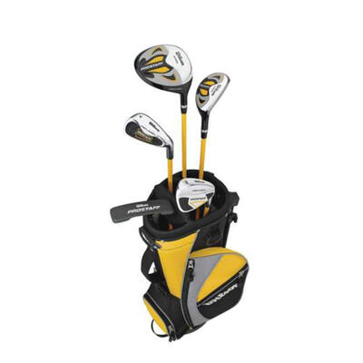 Golfset kind prostaff 8-11 jaar geel