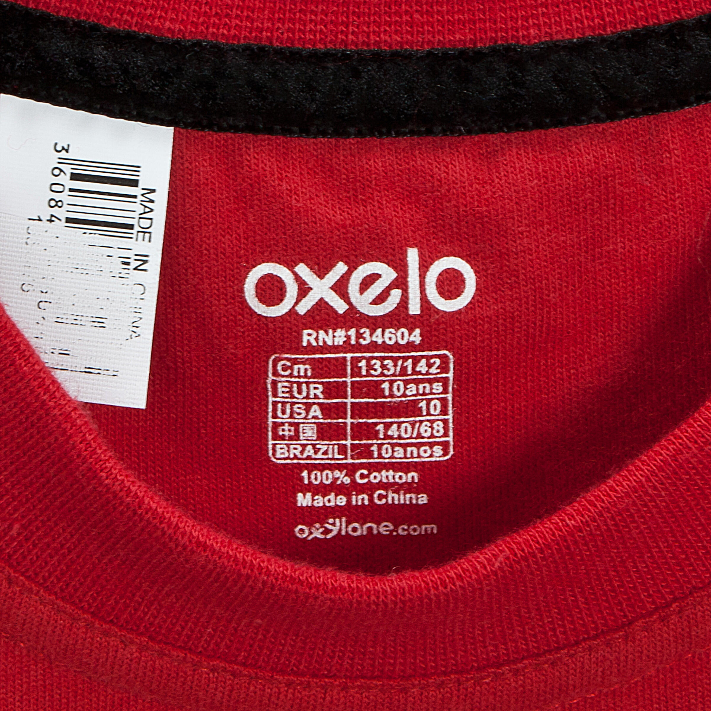 Crazy Junior Skateboarding Short-sleeved T-Shirt - Red 9/9
