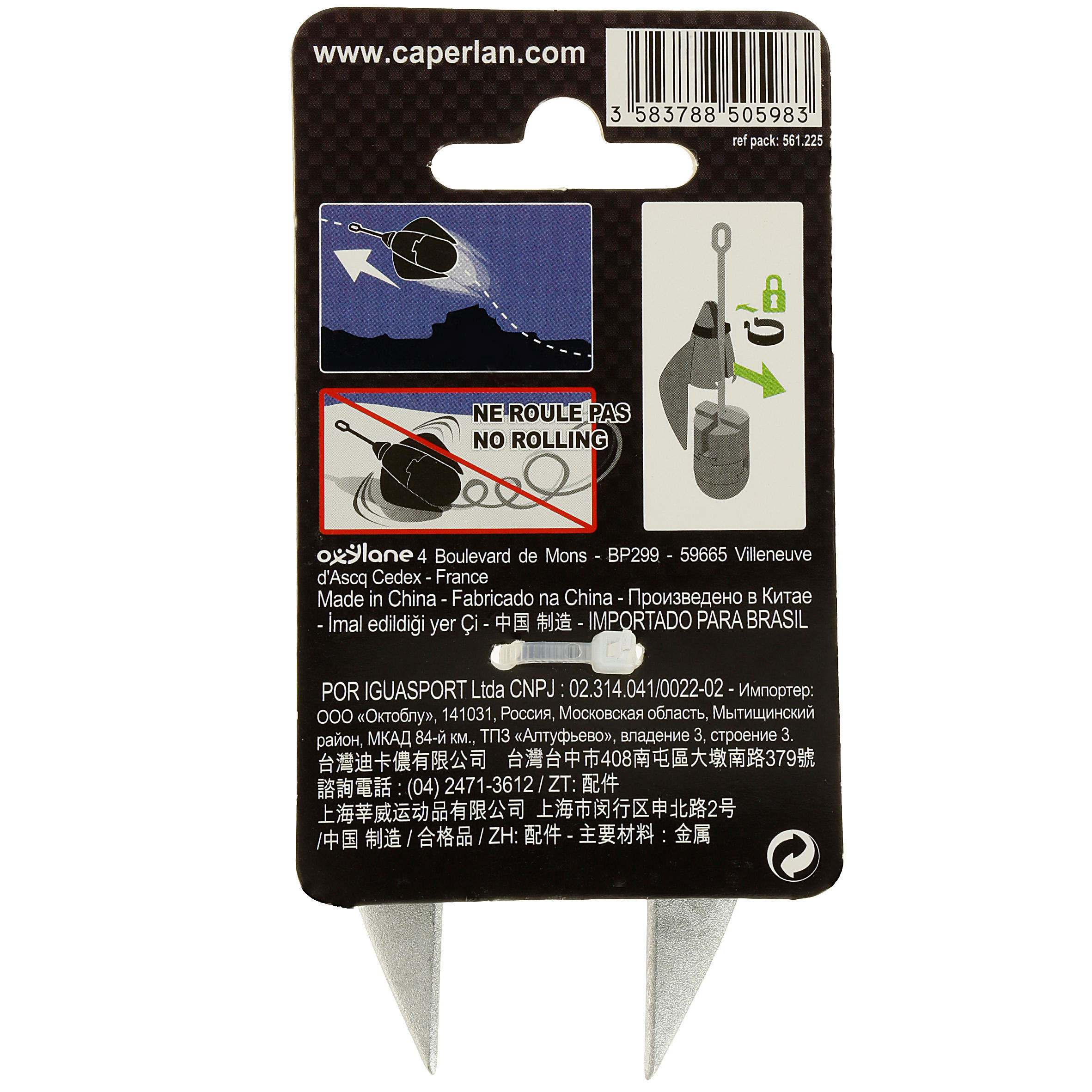 Accessoire lest pêche surfcasting BALLAST FLY 6/7