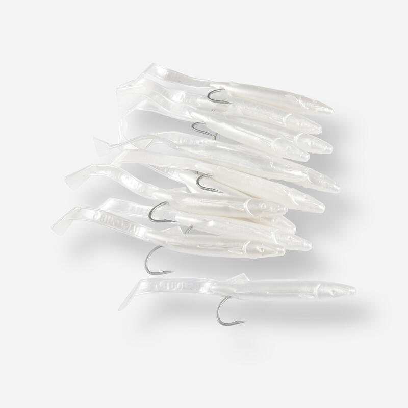 Señuelo Raglou Blanco Nacarado 8,5 cm x12 Pesca En El Mar