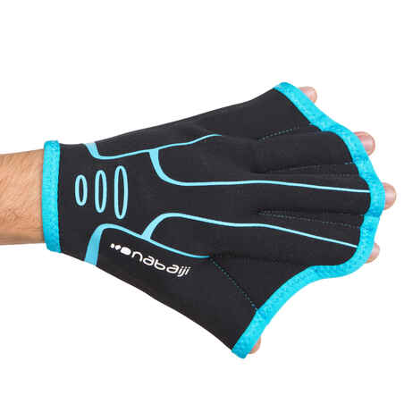 Webbed Aquafitness Gloves Blue