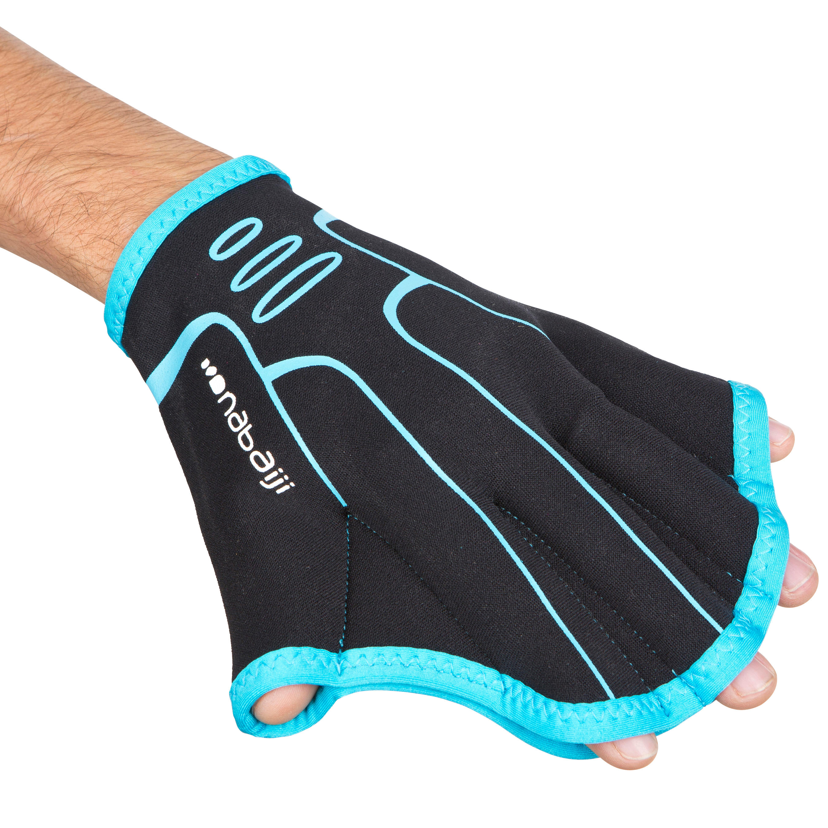 Webbed Aquafitness Gloves Blue 6/10