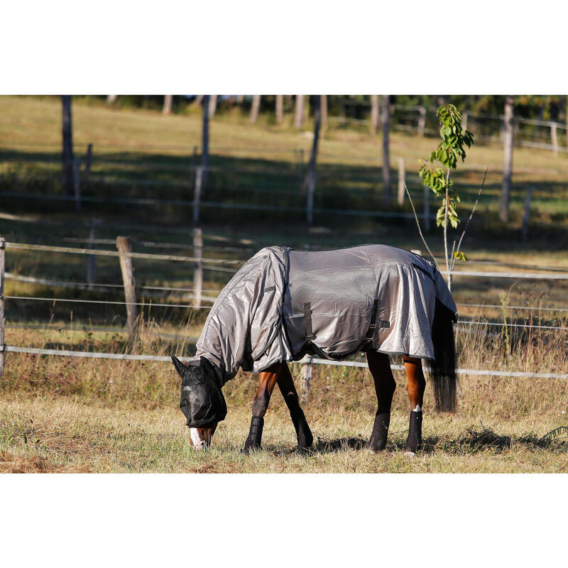 Chemise antimouche équitation chevaux et poneys beige