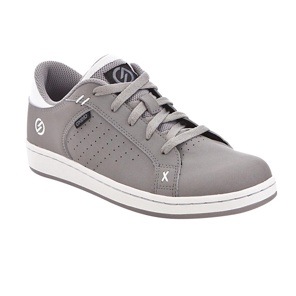 Skaterschuhe Sneaker Crush Low Beginner Kinder blau/grau