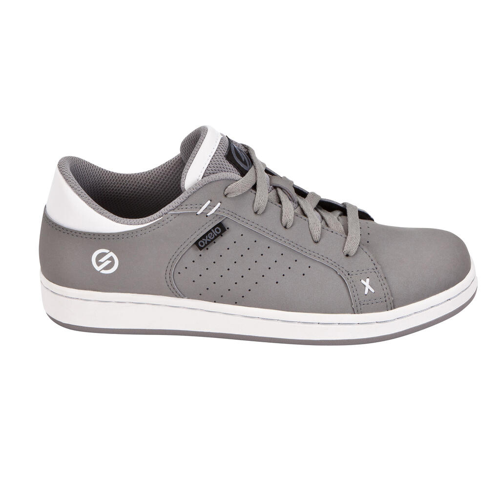 Skaterschuhe Sneaker Crush Low Beginner Kinder blau/grau