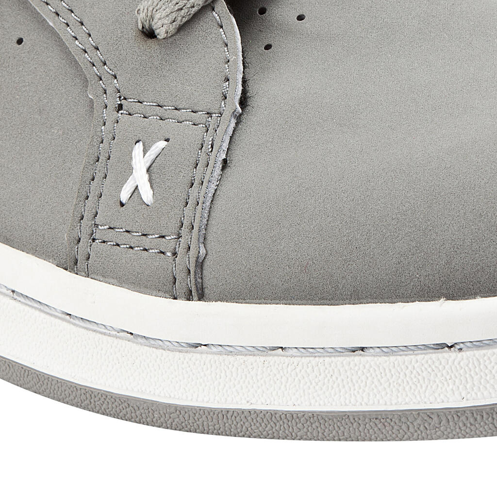 Skaterschuhe Sneaker Crush Low Beginner Kinder blau/grau