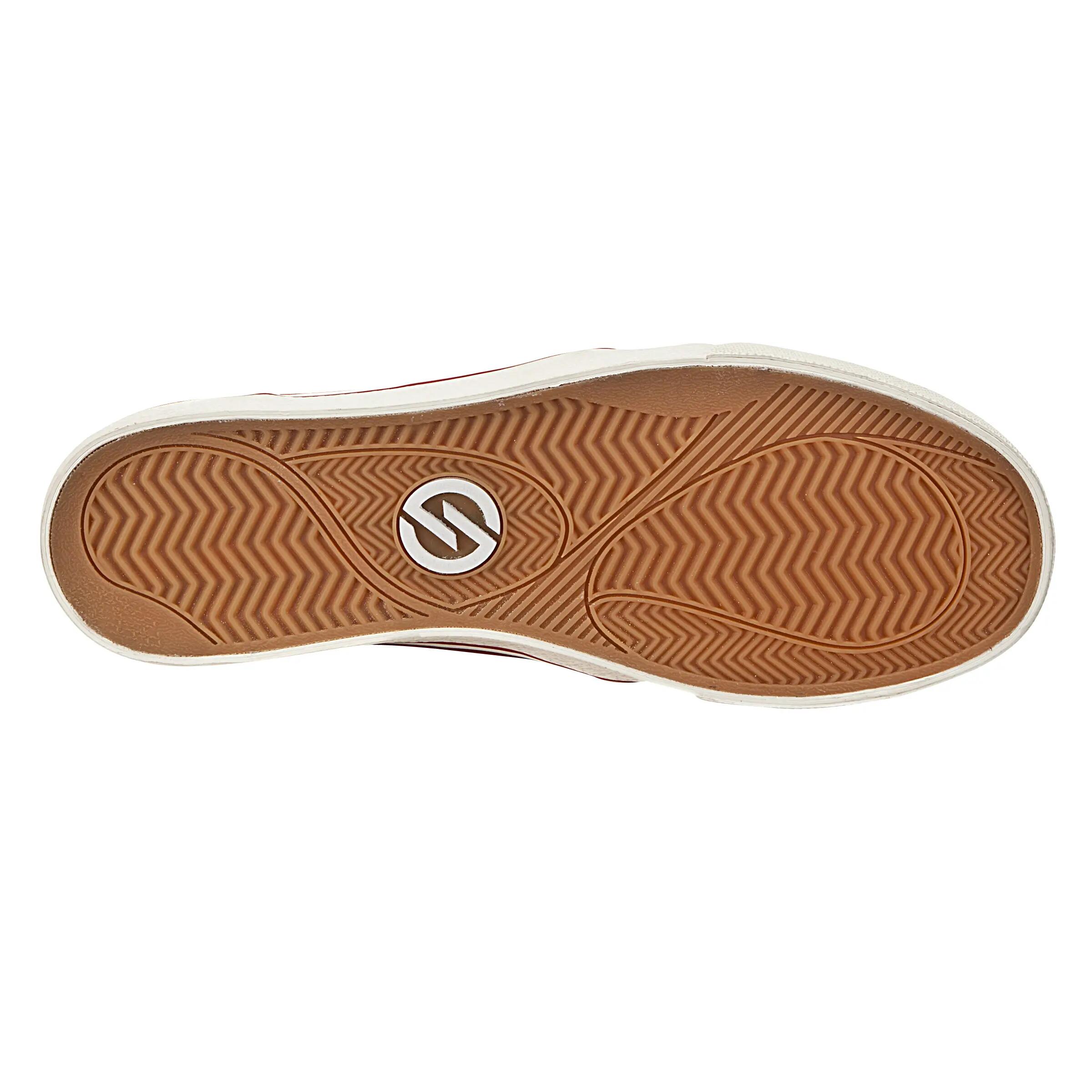 Vulca Canvas L Adult Skateboard Longboard Low-Rise Shoes - Red 4/10