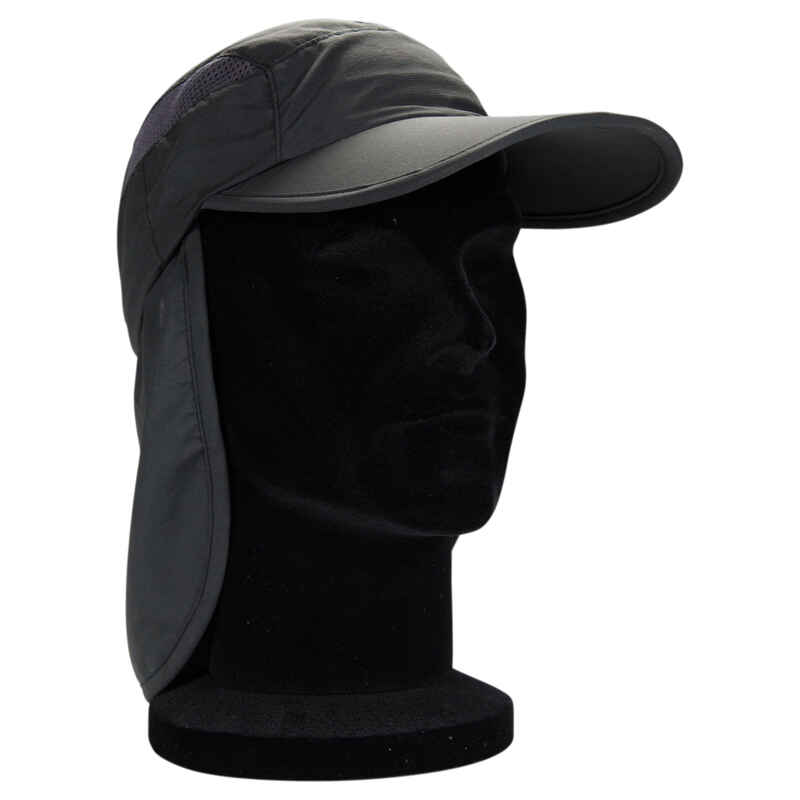 Folding fishing cap 500 grey