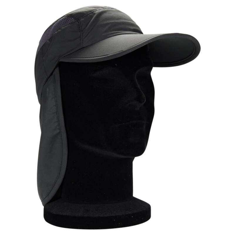 GLASSES AND CAPS Fishing - Folding cap 500 grey CAPERLAN - Fishing
