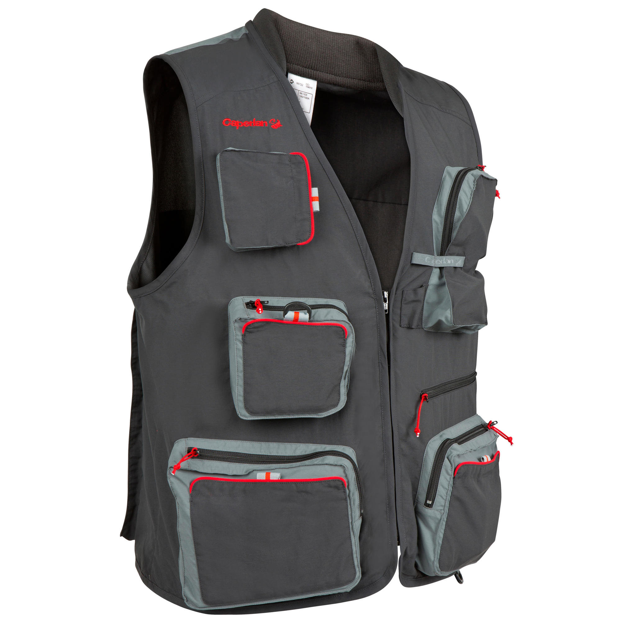 Gilet pesca 500 grigio | Caperlan Gilet pesca 500 grigio | Caperlan