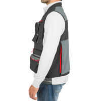 Fishing gilet 500 grey